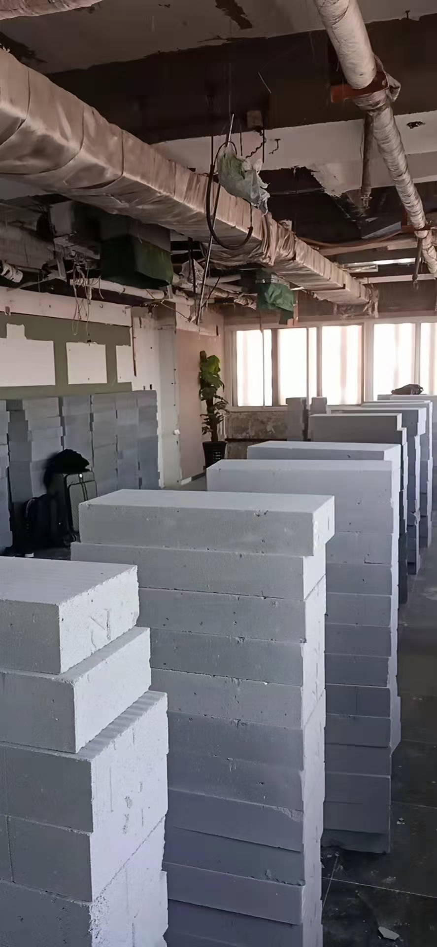 轻质砖隔墙墙体结构